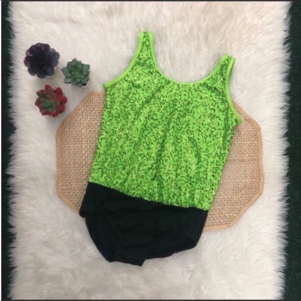 Weissman Sequin Dance Leotard